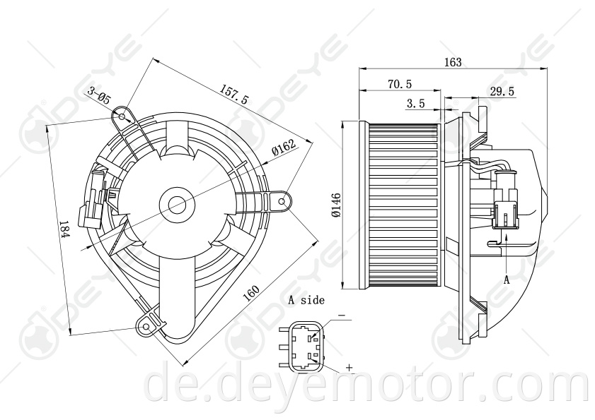 7701206251 heißer verkauf universal auto gebläse motor für RENAULT MEGANE I RENAULT SCENIC